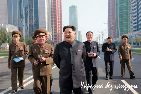Ким Чен Ын прибыл оценить новый район Пхеньяна