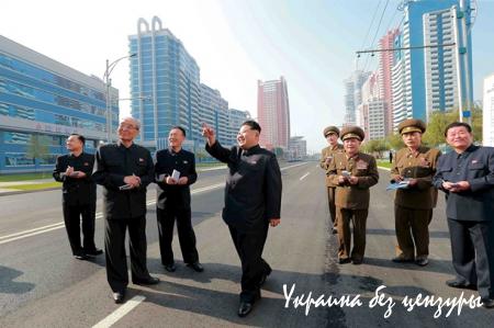 Ким Чен Ын прибыл оценить новый район Пхеньяна