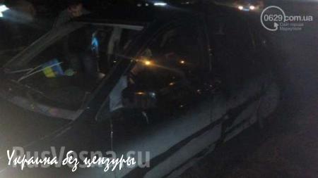 «Активистка»-русофобка, баллотирующаяся в депутаты, намеренно сбила сотрудника ГАИ в Мариуполе (ВИДЕО, ФОТО)