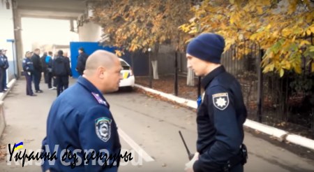 Полиция vs ГАИ: разборки по-одесски (ВИДЕО)