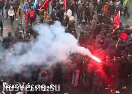 Митинг националистов в Кельне перерос в столкновения с полицией (ВИДЕО)