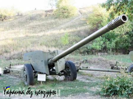 ДНР отведет от линии соприкосновения 15 орудий «Рапира»