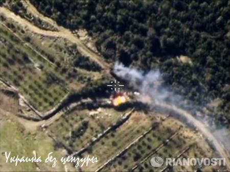 Авиаудары российских ВКС по позициям боевиков в Алеппо и Латакии (ФОТО)