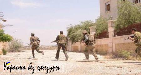Сводка спецопераций Сирийской армии за 7 ноября