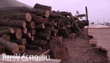 «Армия боевых бомжей», осаждающих Крым, получила в дар дрова и дырявые фургоны (ВИДЕО)