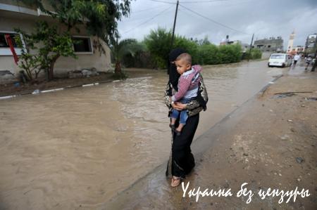Наводнение в Израиле затопило город