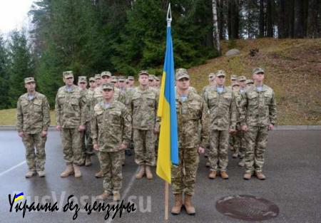 Украинская армия подавляет русское восстание в Прибалтике (ФОТО)