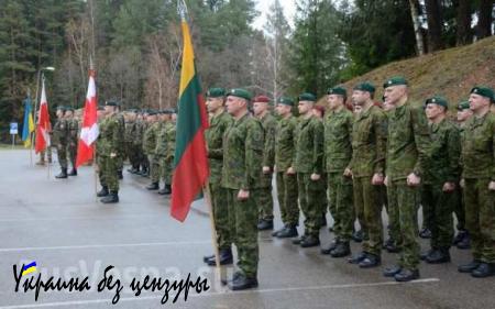 Украинская армия подавляет русское восстание в Прибалтике (ФОТО)