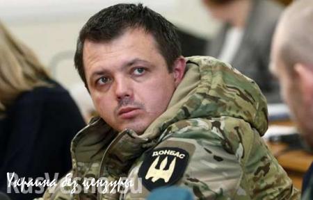 Семенченко: Раскол в «Правом секторе» организовал Порошенко
