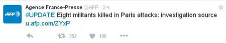 В Париже ликвидированы 8 террористов
