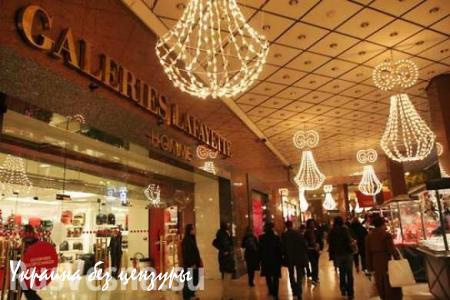 В Париже эвакуировали торговую галерею «Лафайет»