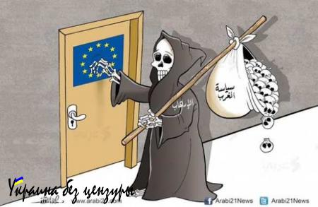 Карикатуры арабских художников на теракты в Париже (ФОТОГАЛЕРЕЯ)