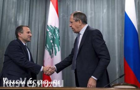 Глава МИД Ливана: Мы рассматриваем возможность обратиться к России за военной помощью