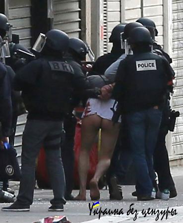 Арестованный в Париже подозреваемый был голым