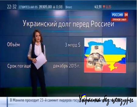 Телеканал Россия 24 показал карту с украинским Крымом