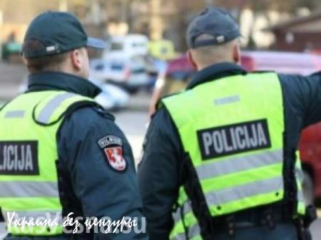 МВД Литвы: инцидент с мужчиной, отнявшим оружие у полиции, - это позор
