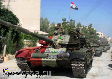 Командный пункт и склад вооружения ИГИЛ развеяла по ветру сирийская армия (ВИДЕО)