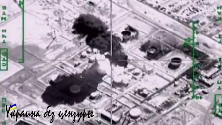 Американские СМИ выдали видеозапись ударов ВКС РФ в Сирии за действия авиации США (ВИДЕО)