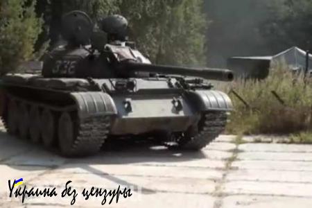 Жителей латвийского города напугал россиянин на старом танке