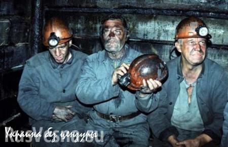 Киев задолжал зарплаты шахтерам ДНР на сумму около 900 млн грн