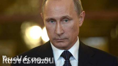 Путин предложил присвоить статус ветеранов российским военным в Сирии
