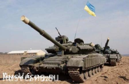 Украинские танки обстреляли прифронтовую зону на севере Горловки