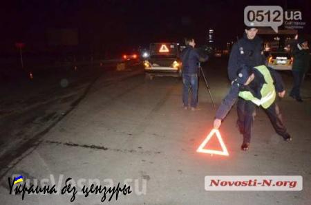 В Николаеве полицейский на «Мерседесе» сбил пешехода: пострадавший в тяжелом состоянии (ФОТО)