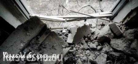 Обстрелом ВСУ уничтожен жилой дом в селе Спартак