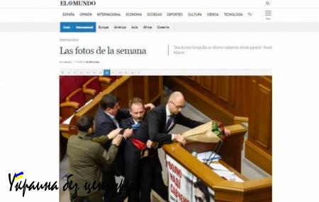 Хоть тушкой, хоть чучелком: Яценюк попал на первые полосы западных СМИ (ФОТО)