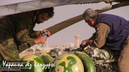 Русские вертолеты спасают осажденный Дейр-эз-Зор: взгляд из кабины