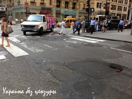 Шокирующие фото «Западного рая»: бомжи, груды мусора, полицейский беспредел, извращенцы и разбитые дороги (ФОТО)