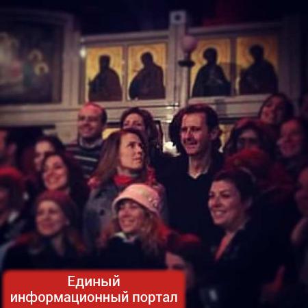 Башар Асад посетил христианскую церковь в Дамаске (ФОТО, ВИДЕО)
