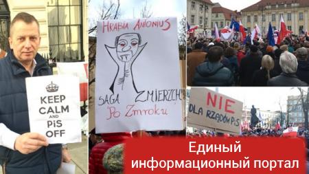 В Польше прошли многотысячные митинги