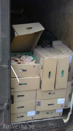 Подвиги полицаев на Донбассе: героическое задержание курятины (ФОТО)