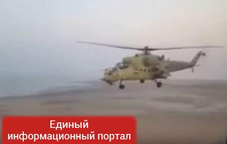 Ирак: боевые вертолеты Ми-35 наносят удар по ИГИЛ под Рамади (ВИДЕО)
