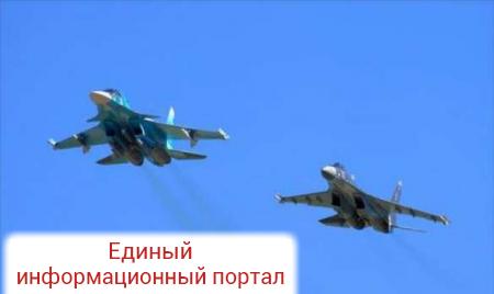 Минобороны: российские Су-34 уничтожили в Сирии за сутки 2 нефтебазы