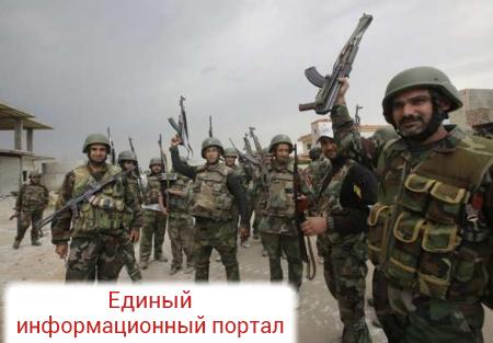 Сирийские солдаты показали обмундирование НАТО, захваченное у боевиков (ВИДЕО)
