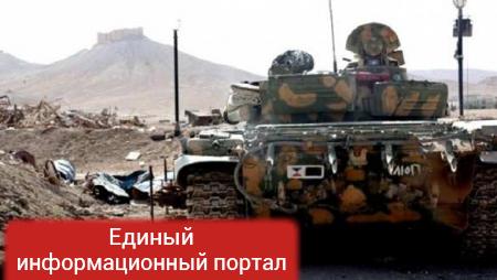 Сирийская армия начала наступление на Пальмиру (ВИДЕО)
