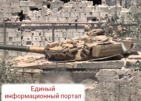 Котел в Дарайя: сирийские танки штурмуют город (ВИДЕО)